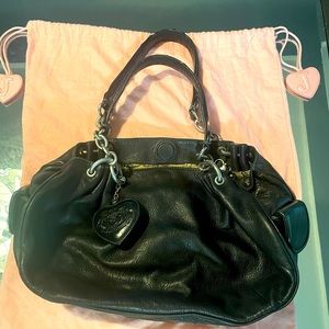 Juicy Couture large leather hobo bag